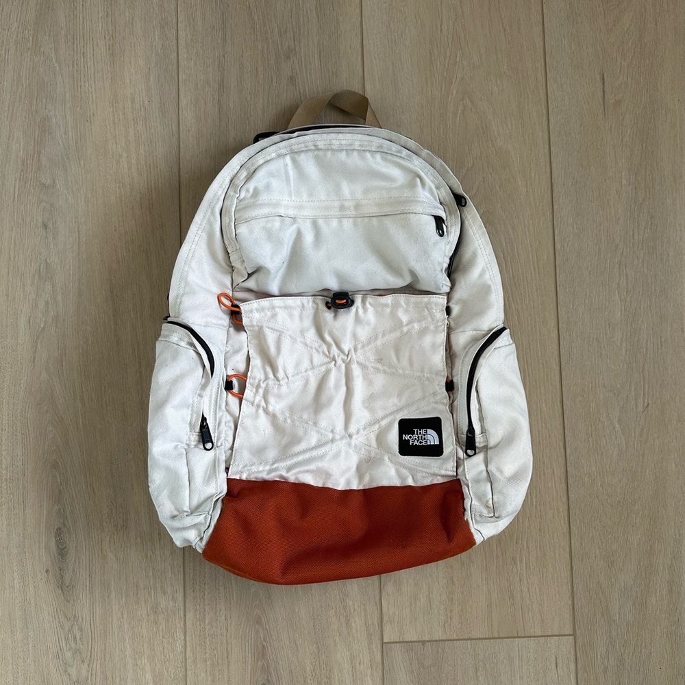 The North Face Canvas Backpack.
